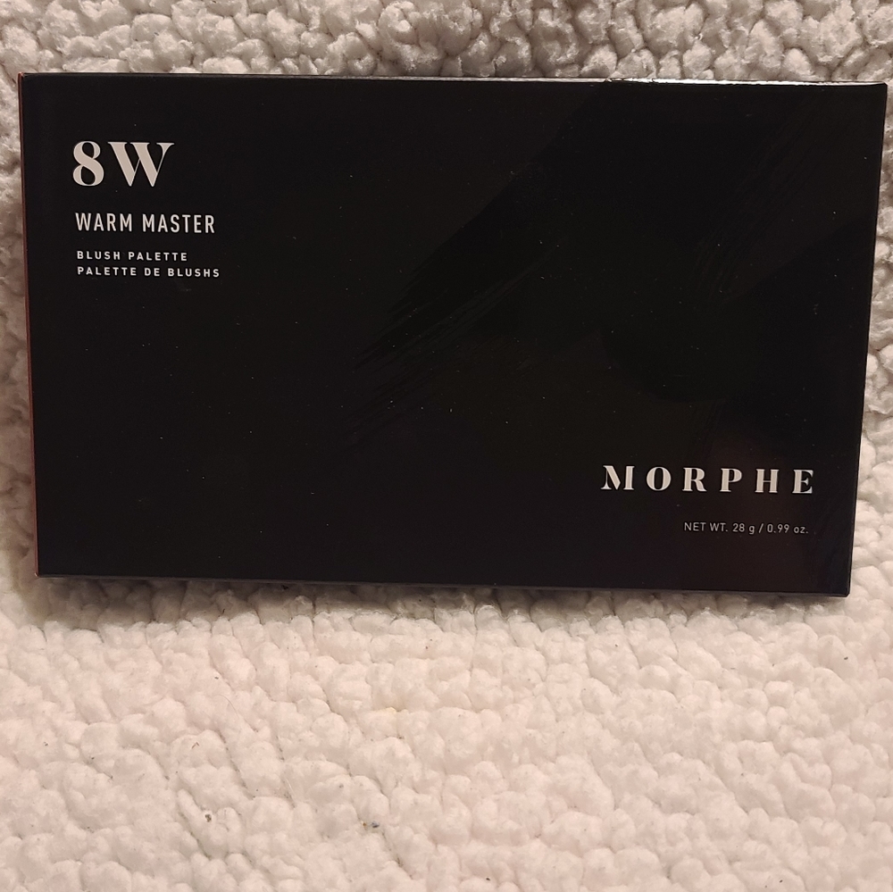 Morphe 8w warm master blush palette